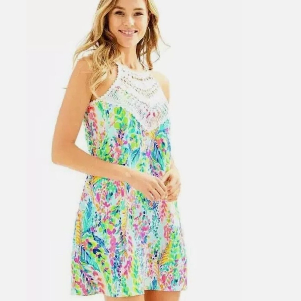 Lilly Pulitzer mini dress - catch the wave